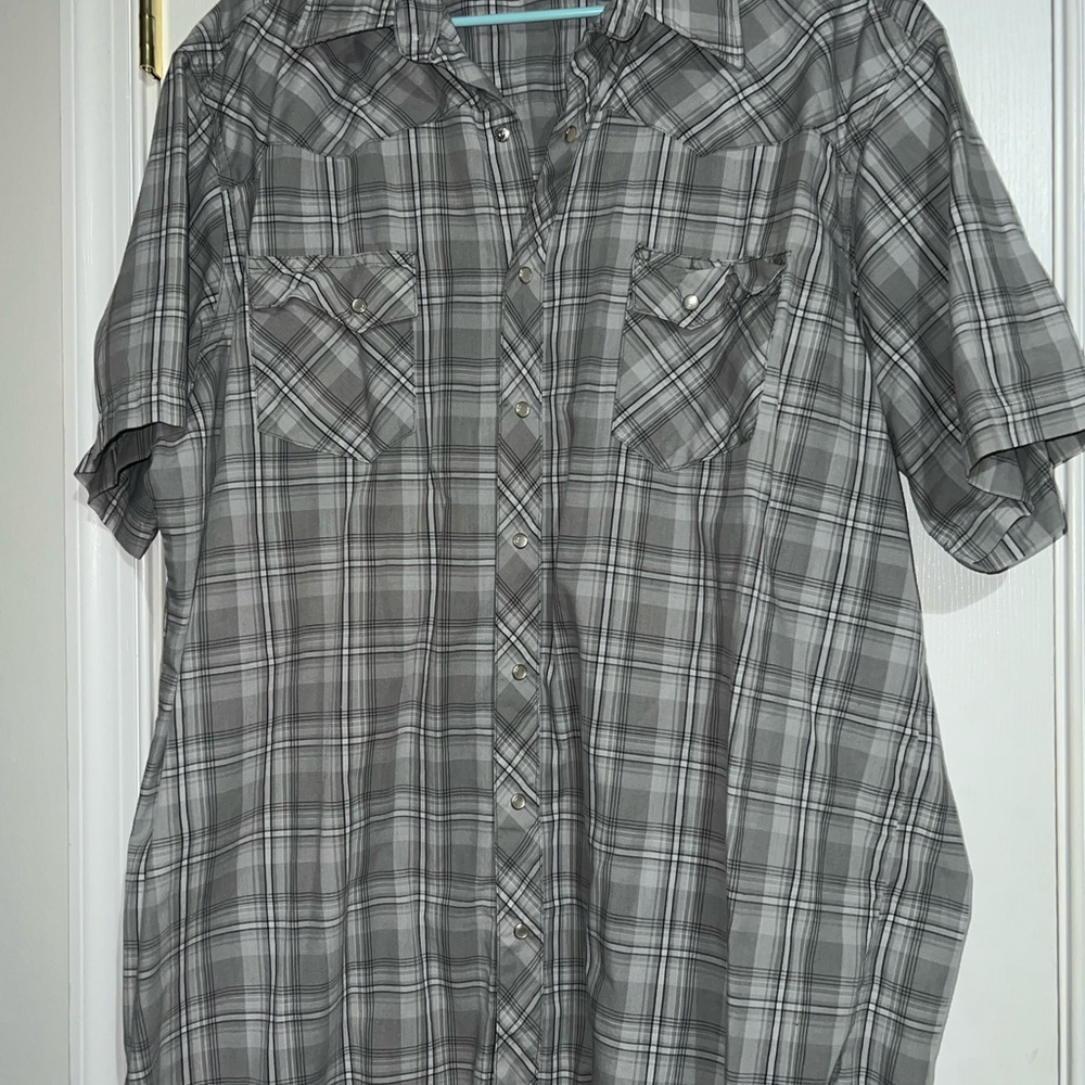 Wrangler Pearl Snap Button Down Shirt